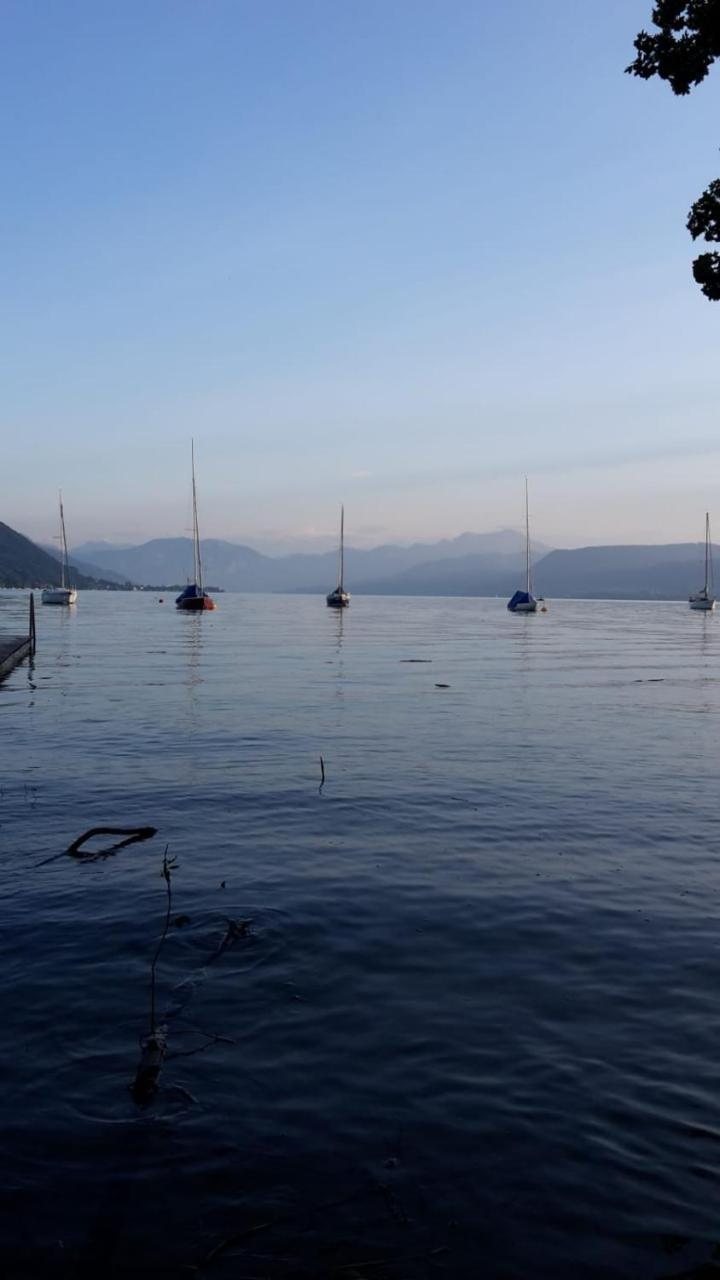 Ferienwohnungen Zum Attersee Lenzing Exterior foto